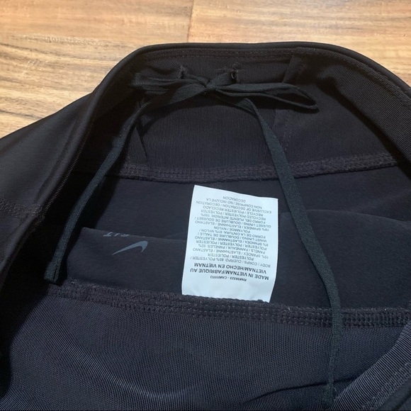 Nike Dri Fit Power Racer Running Crop Leggings XS - Picture 10 of 11